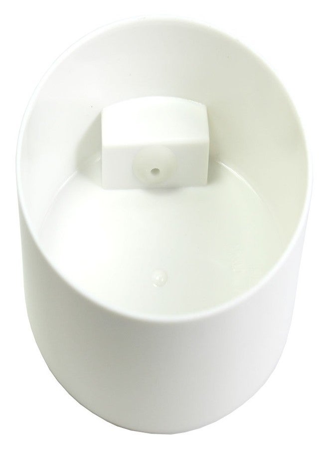 TIGHTPAC Teavac 6-Ounce Vacuum Sealed Tea Storage Container, White Cap and Body/Blue Tea Sign - Image 3